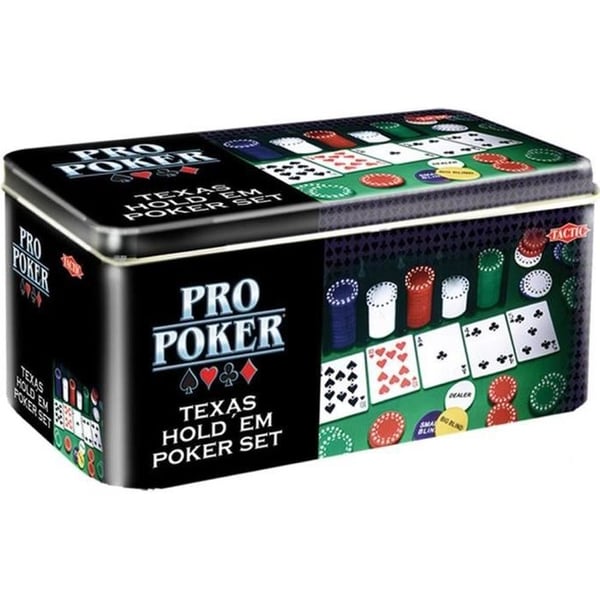 Propoker Metal Box - TACTIC - Kortspel - Blandat - 60 min - Från 11 år