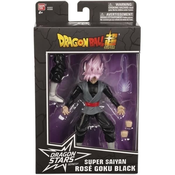 Goku Black Super Saiyan Rosé Ledad Figur - Dragon Ball - BANDAI