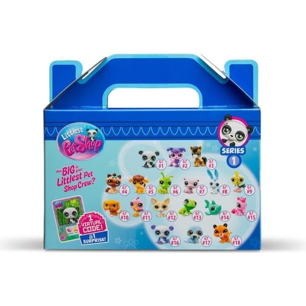 BANDAI - Littlest Pet Shop - 3 overraskelseskæledyr - Små dyr at samle på - BF00568