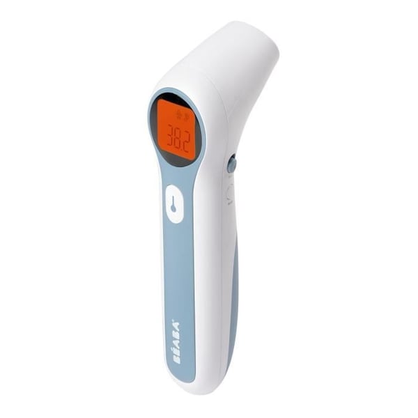 BÉABA - Beröringsfri digital infraröd termometer - Panna - Öra - Omgivningsmätning - Febervarning - Thermospeed