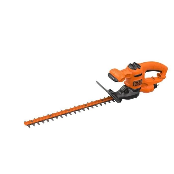 BLACK+DECKER BEHT201-QS hækkeklipper med ledning - 45 cm klinge - 420 W - 16 mm klippekapacitet
