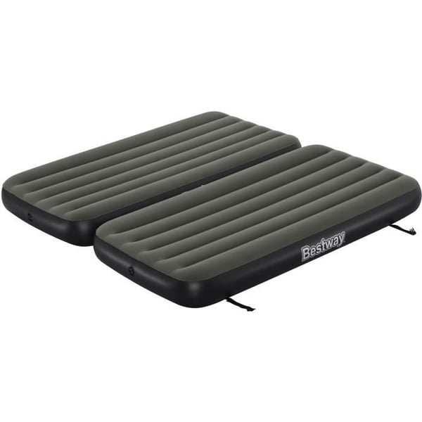 3-i-1-säng - BESTWAY - Luftmadrass Tritech™ Connect and Rest™ - Enkelsäng. Loftsäng. King size-säng - 188 x 99 x 25 cm - 150 kg