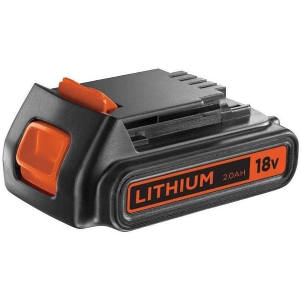 18V BLACK+DECKER 2,0 Ah litiumbatteri - BL2018-XJ
