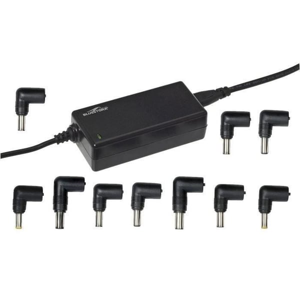Oplader - BLUESTORK - Universal PC Oplader - 65W - 10 Tips - Universal - Sort