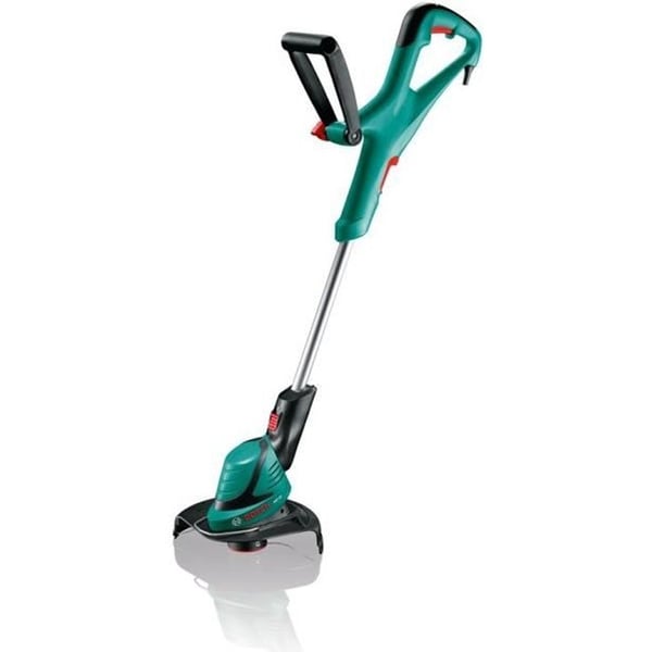 Bosch ART 27 -trimmeri. 450 W. Leikkuuhalkaisija 27 cm.