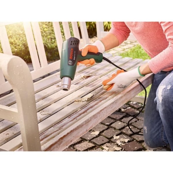 Bosch värmepistol - EasyHeat 500 (1600W. luftflöde: 240 / 450 l/min. temperatur: 300/500°C)