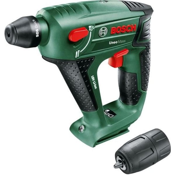 Bosch akku-slagboremaskine - Uneo Maxx - SDS - 0,6 J - 10 mm - 18V