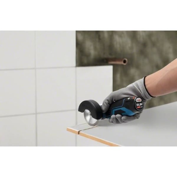 Bosch Professional GWS 12V-76 Vinkelsliber + 2 x 3,0 Ah Batterier + 75 mm Diameter L-BOXX - 06019F200B