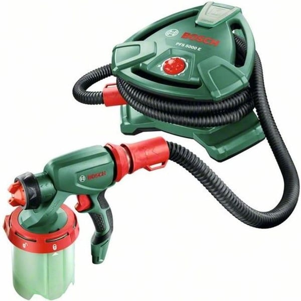 BOSCH PFS 5000 E sprøjtepistol - 1200 W - Gennemstrømningshastighed: 500 ml/min + Mixer