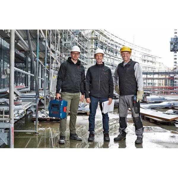 Bosch Professional GHH 12+18V XA + GAA 12V-21 lämmitettävä takki (ilman akkua tai laturia) koko M - 06188000ER