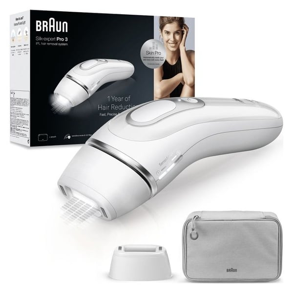 Pulserende lys-epilator - BRAUN - PL3020 - 3 intensitetsniveauer - 300.000 blink - Ansigt og krop