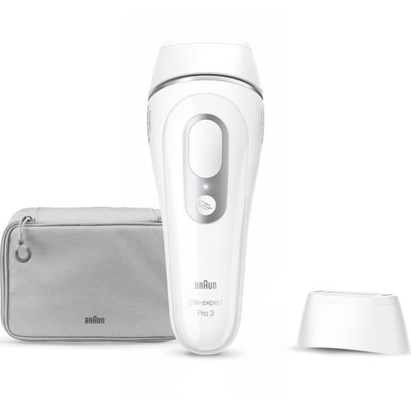 Pulserende lys-epilator - BRAUN - PL3020 - 3 intensitetsniveauer - 300.000 blink - Ansigt og krop