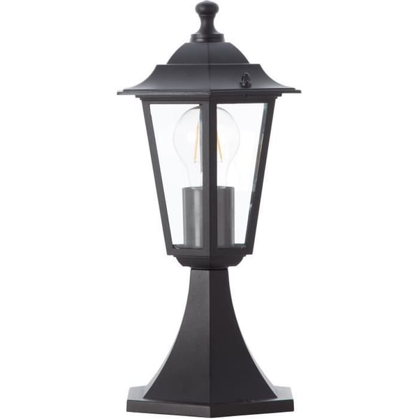 Utomhuspollare - BRILLIANT - CARLEEN - Metall/glas - Svart - IP44