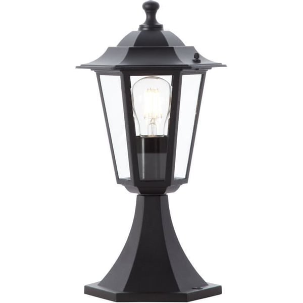 Utomhuspollare - BRILLIANT - CARLEEN - Metall/glas - Svart - IP44