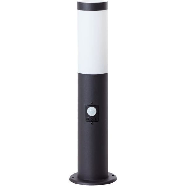 DODY E27 utomhuspollare med rörelsedetektor - BRILLIANT - Svart - IP44-certifierad