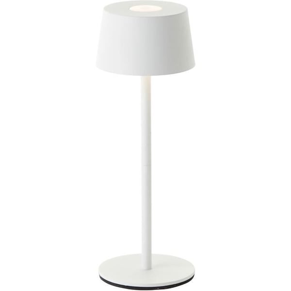Bordslampa - BRILLANT - JONA - LED 2W - Metall - IP44 - Vit