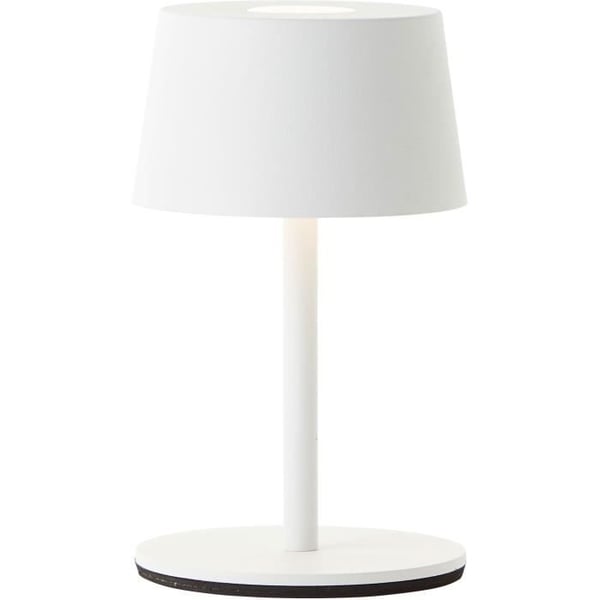 Bordslampa - BRILLANT - JONA - LED 2W - Metall - IP44 - Vit