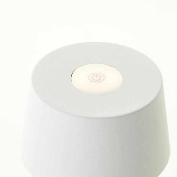 Bordslampa - BRILLANT - JONA - LED 2W - Metall - IP44 - Vit