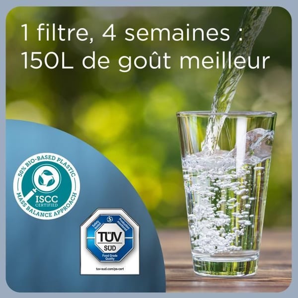 BRITA patron - Maxtra Pro All-In-1 - Pakke med 4 - Op til 600 liter filtreret vand