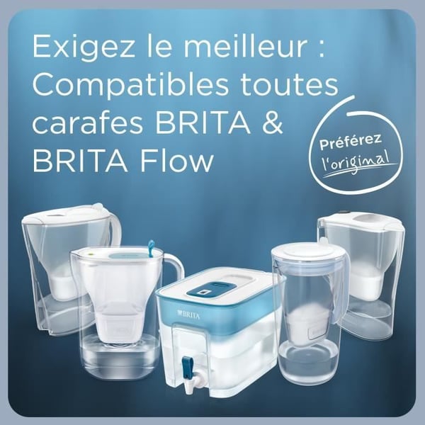 BRITA patron - Maxtra Pro All-In-1 - Pakke med 4 - Op til 600 liter filtreret vand