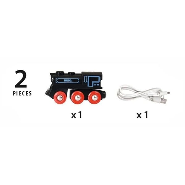 BRIO World Ladattava veturi - Ravensburger - Keltainen - Unisex 3-vuotiaasta alkaen