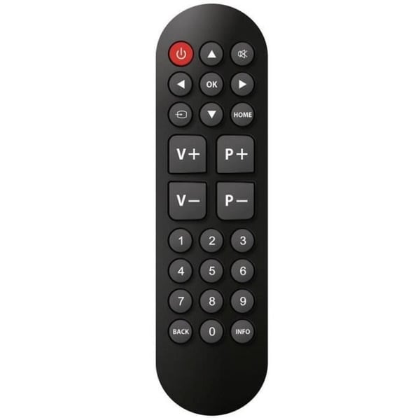 Universal fjernbetjening - Generelle vilkår og betingelser - FIDELIO Easy 5 - Store knapper - Multimærke - Ingen programmering nødvendig