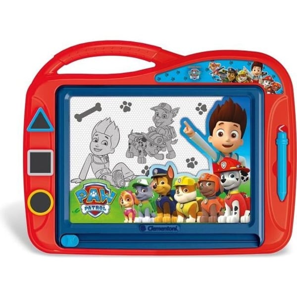 Magic Slate - Paw Patrol - Clementoni - Rød - Vægt 870 g - Fra 4 år Magic Slate - Paw Patrol - Clementoni - Rød - Vægt 870 g - Fra 4 år