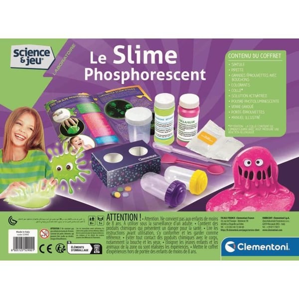CLEMENTONI fosforescerende slim