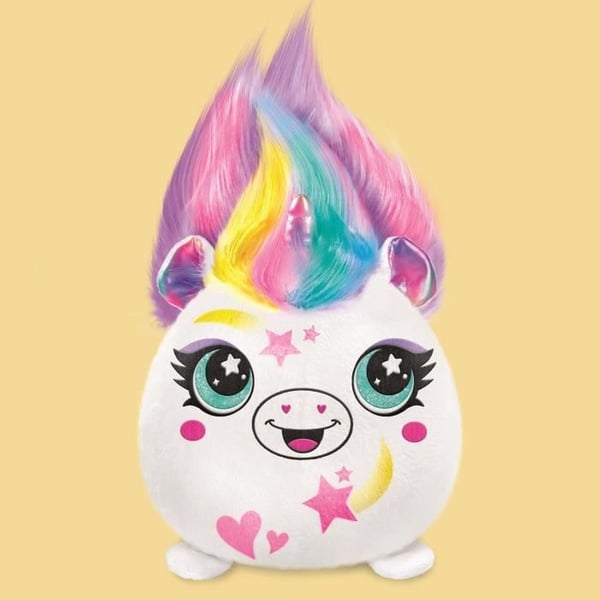 Canal Toys - Airbrush Plys - Squishy Hair'ific plyslegetøj til at style og dekorere med elektronisk spray. tuscher. -AIR 040- tilfældig