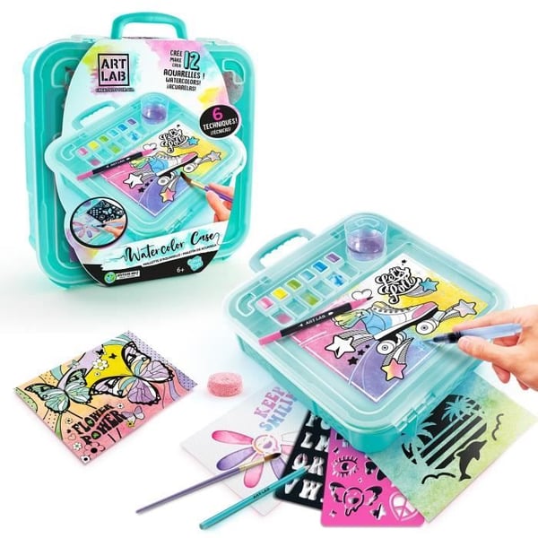 Canal Toys - Kunstlaboratorium - Akvarelkasse - ART 012