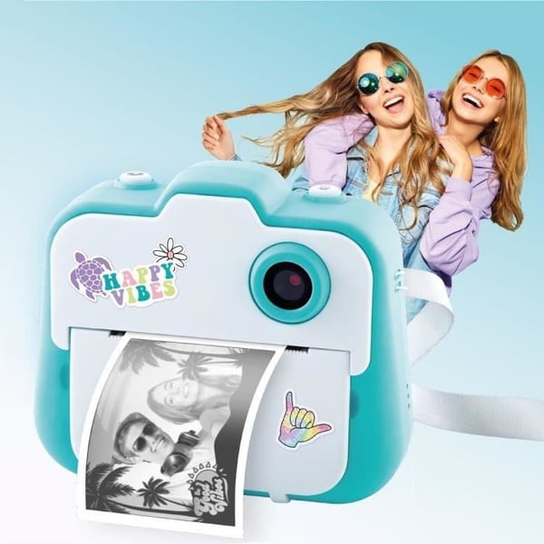 3-i-1 instantkamera - CANAL TOYS - CLK 001 - Blå - Fra 8 år