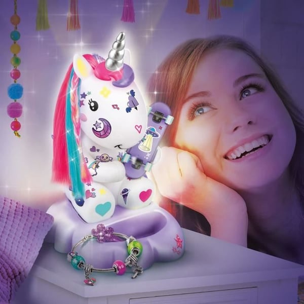 Canal Toys Kosminen yksisarvislamppu koristeeksi Keräilijän painos