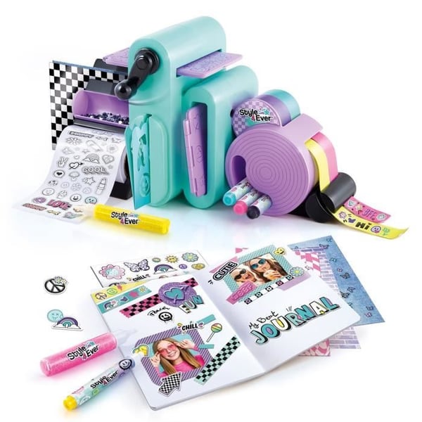Canal Toys 3 i 1 Scrapbooking Studio Style 4 Ever - Personifiera anteckningsböcker och dekor