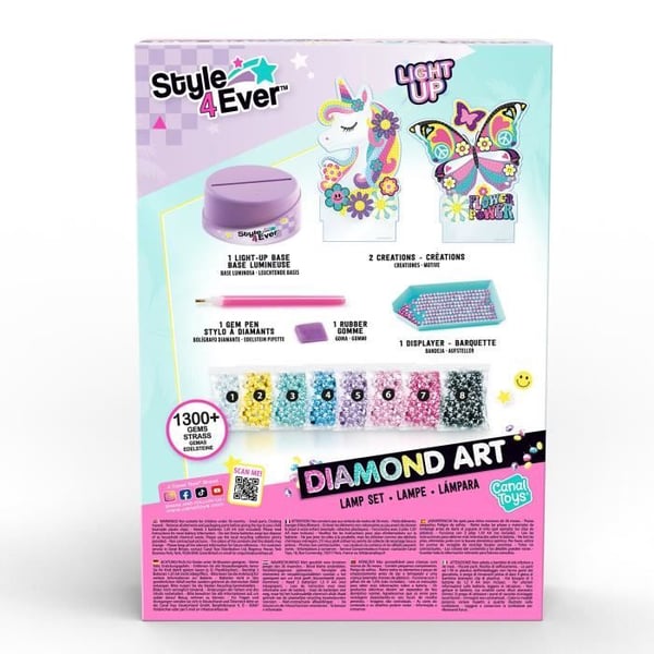 Canal Toys - Style For Ever - Diamant'Art Lampset - OFG 299