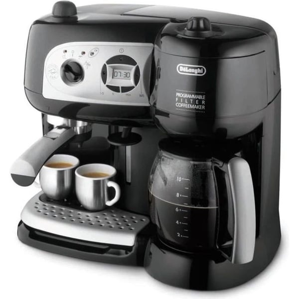 DELONGHI BCO 264.1 - Espressobryggare - Svart - Malet kaffe eller ESE-kapslar - 15 bar pump - 1750W DELONGHI BCO 264.1 - Espressobryggare - Svart - Malet kaffe eller ESE-kapslar - 15 bar pump - 1750W