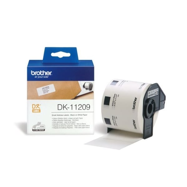 BROTHER P-TOUCH DK-11209 adresseetiketter - 29x62mm - 800 etiketter