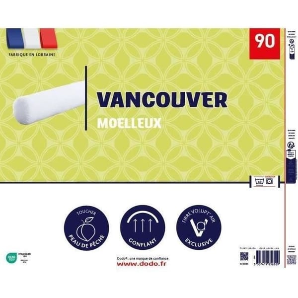 VANCOUVER 90 cm bolster - 100% polyester - DODO