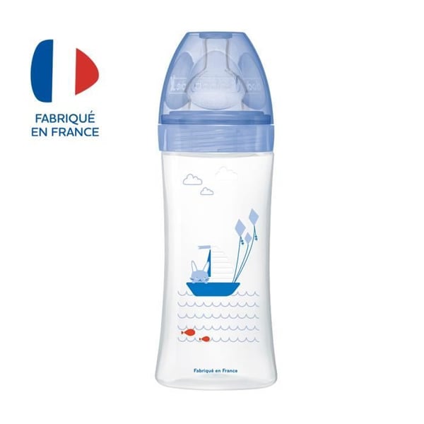 Dodie Sensation+ Anti-kolik babyflaske + 6 måneder kanin 330 ml