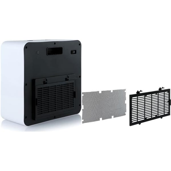 Keramisk värmeelement - 2500 W - DOMO - DO7344H - 34,8 x 18,3 x 35,2 cm - Vit