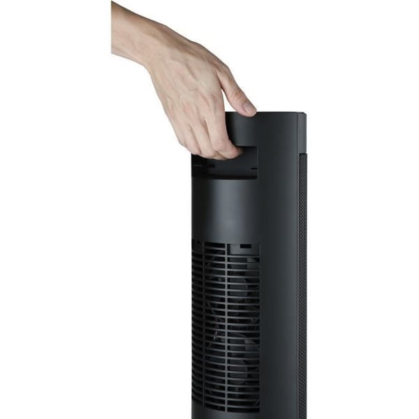 Keramisk varmelegeme med træpejseffekt - 2000 W - DOMO - DO7345H - 83,5 cm - Sort