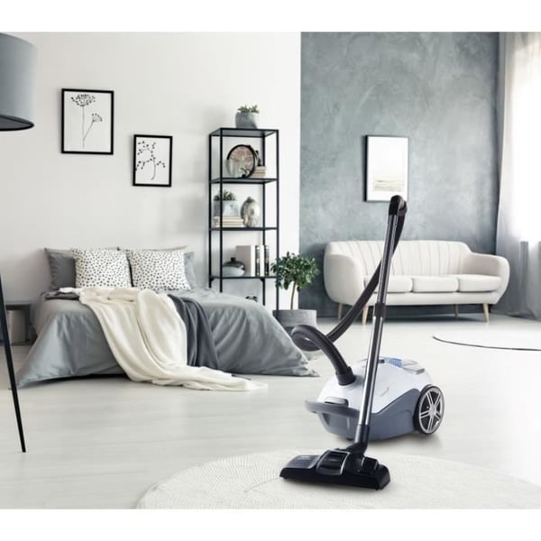 DOMO DO7291S - 3L cylinderstøvsuger - 700W - 68dB - Justerbar sugekraft - Dyb rengøring af gulvbørste