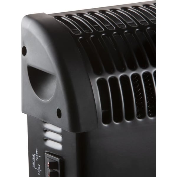 Turbo varmekonvektor - 2000 W - DOMO - DO7350CH - 52,5 x 38,8 x 19,5 cm - Sort