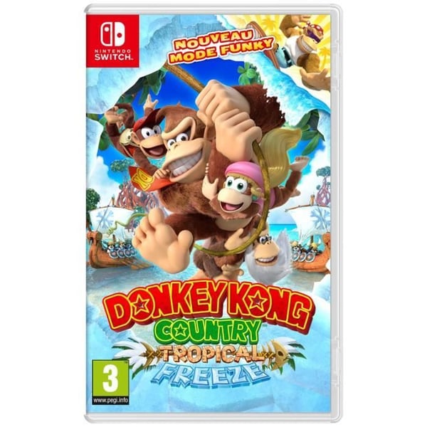 Donkey Kong Country: Tropical Freeze • Nintendo Switch-spel