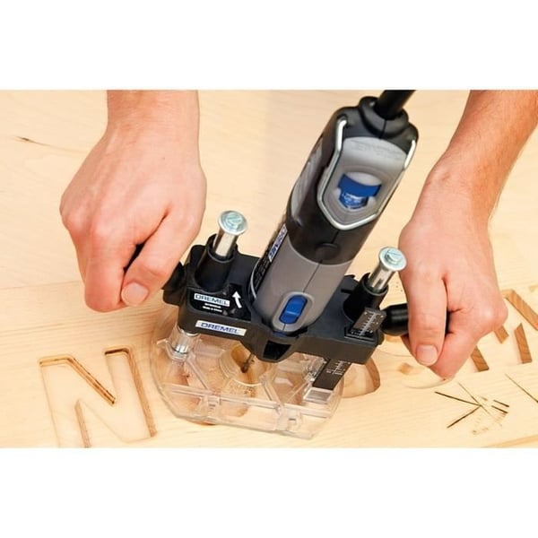 DREMEL 335 Dykfræser - Til multiværktøj type 3000 eller 4000 - Træ - Grå