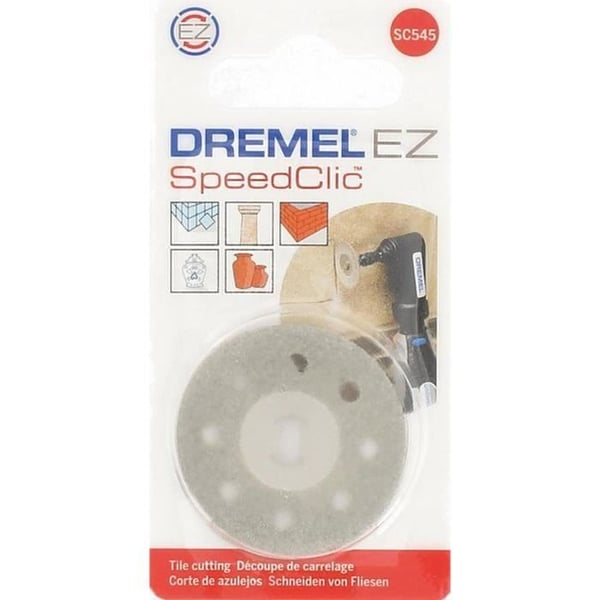 DREMEL S545 Diamantskæreskive - Ø 38 mm - Skæring i fajance/porcelæn/keramik