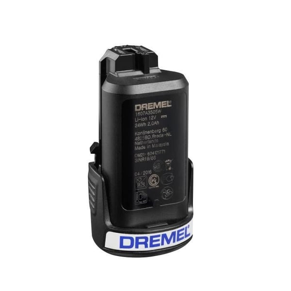 12 V:n 2,0 Ah:n akku DREMEL 8200-, 8220- ja 8300-työkaluille