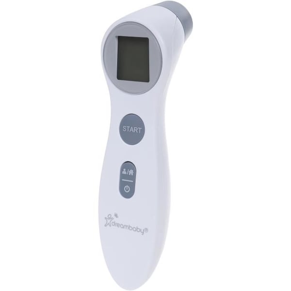 Digitalt pandetermometer - DREAMBABY - Kontaktløs infrarød - Febertemperaturmåling - Til babyer og voksne