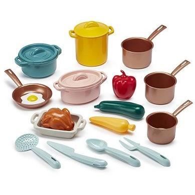Set med kastruller - Azure Green ECOIFFIER