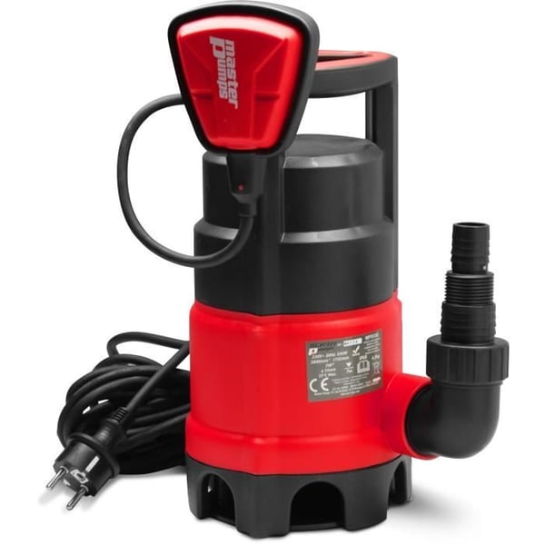 Kælderdrænpumpe - MASTER PUMPS - MPS552 - Til snavset vand - 550 W - Med flyder