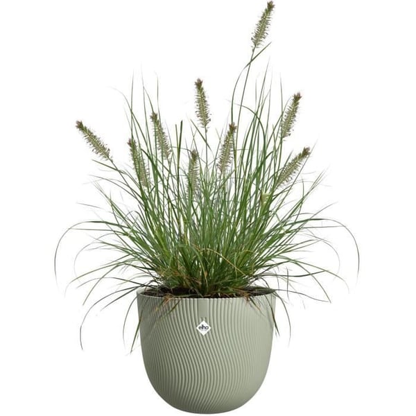 Blomkruka - ELHO - Sereh Rund 40 - Grön - Ø 39 x H 33 cm - 100% återvunnen
